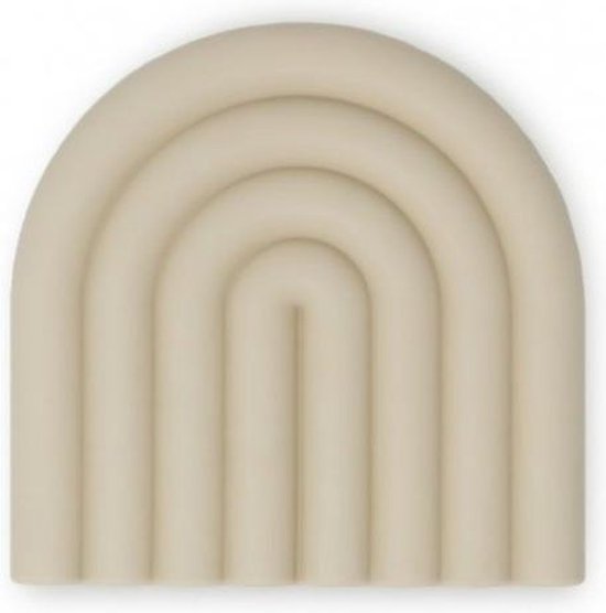 Mushie - anneau de dentition arc-en-ciel - sable mouvant - figurine de morsure