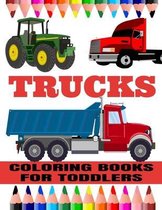 Trucks Coloring Books For Toddlers