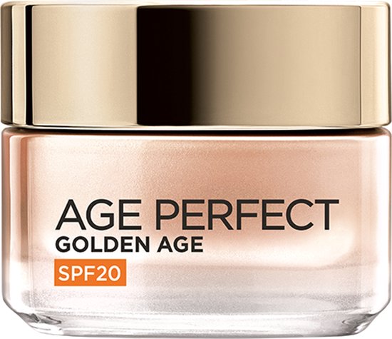 L'Oréal Paris Golden Age Age Perfect Versterkende Dagcrème met SPF 20 - 50 ml - Voor de Rijpe en Doffe Huid