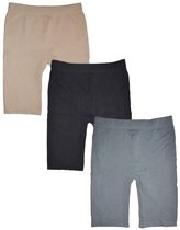 Dames shorts corrigerend lange pijp 3pack XL/XXL  42-46