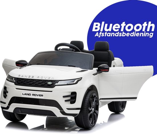 Range Rover Evoque Kinder Accu Auto met bluetooth 12V 2.4G afstandbediening,  1... | bol