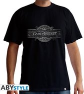 Game Of Thrones - Tshirt Opening Logo Man Ss Black - Basic*