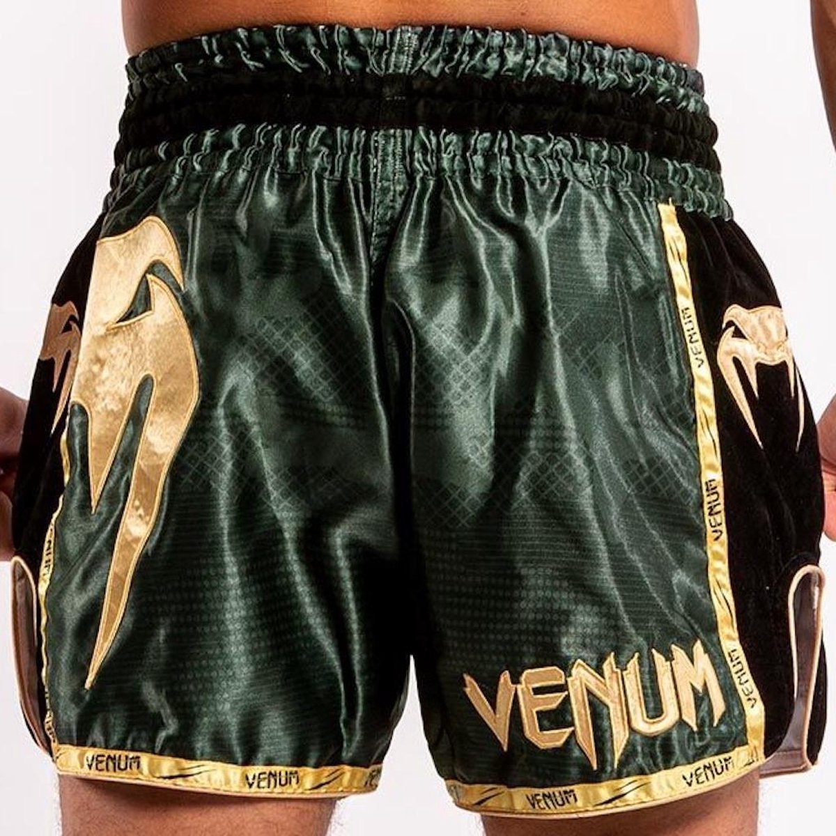 Venum Giant Camo Muay Thai Kickboxing Shorts Khaki Goud XS - Kids 7/8 ans, Jeans