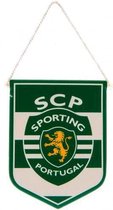 Sporting Portugal wimpel 16 x 10 cm