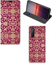 Bookcase Cadeautips Sony Xperia 5 II Telefoonhoesje met foto Barok Pink