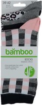 Apollo Sokken Fashion Bamboo Dames Bamboe Grijs 3-pack Mt 39/42