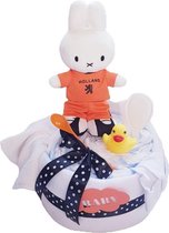 Nijntje Luiertaart Voetbal | Kraamcadeau | Kraampakket | Baby Cadeau