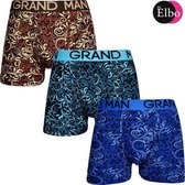 Grand Man Boxershorts 3-PACK - SIZE XL