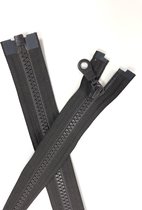 YKK deelbaar rits bloktand 75 cm donkerbruin