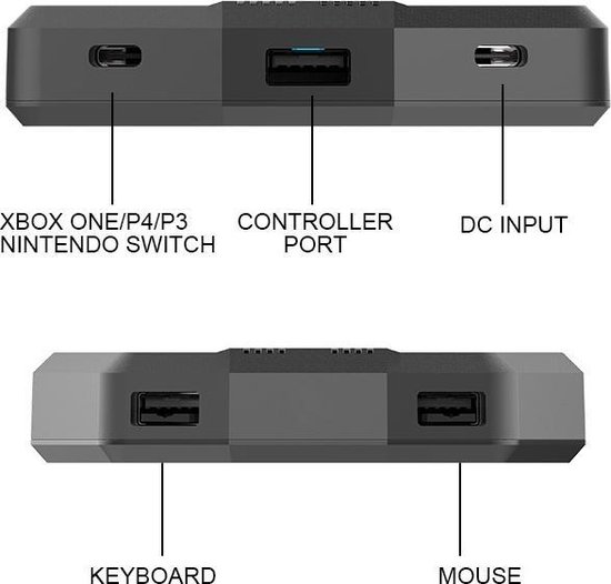 Vx2 aimbox clavier souris adaptateur manette de jeu pour Nintendo