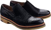 Zinda dames instapper - zwart - maat 38