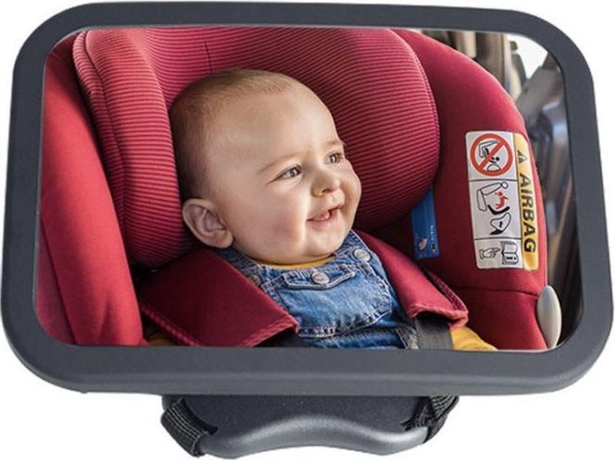 neef Meenemen komen Autospiegel baby - Verstelbare spiegel voor in de auto - Veiligheidsspiegel  - Baby... | bol.com