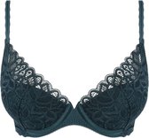 BH Wacoal WE148003 Plunge Push up Bra Raffiné kleur Emerald maat 85C.