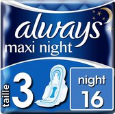 ALWAYS MAXI NIGHT MAANDVERBAND MAAT 3 - 16 STUKS