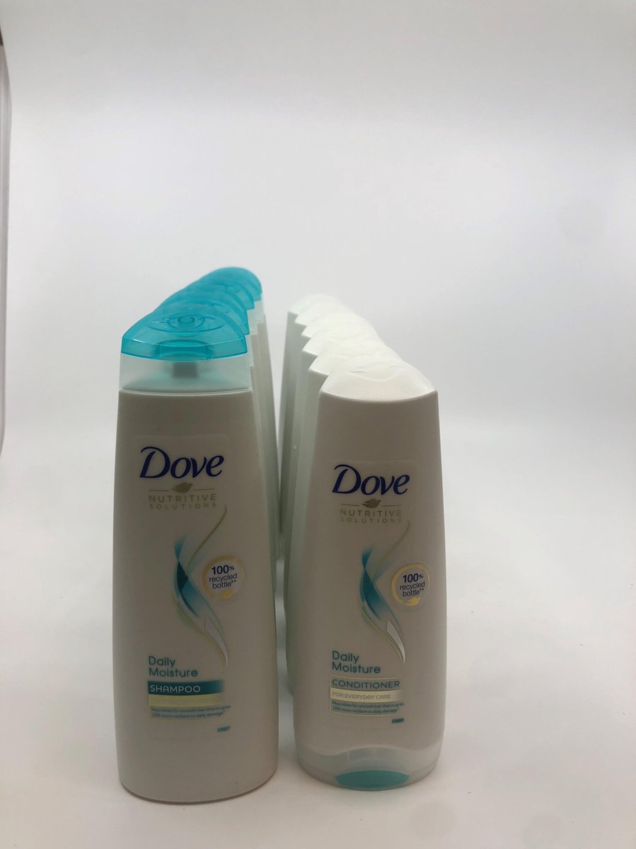Dove Mix Pack Daily Moisture - Shampoo 6 x 250 ml - Conditioner 6 x 200 ml