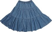 Denim - flared skirt