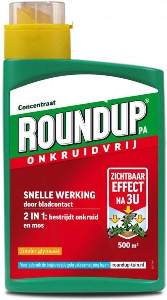 Roundup Natural Onkruid Vrij Concentraat - 900ml | bol.com
