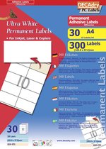 Decadry Etiketten / Labels 105 x 57 mm