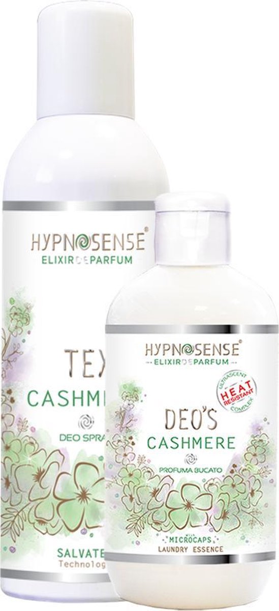 Hypnosense Deo's wasparfum en textielspray set | Cashmere