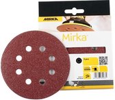 Mirka Schuurschijven rond 115 mm klittenband | 25 stuks | korrel P40