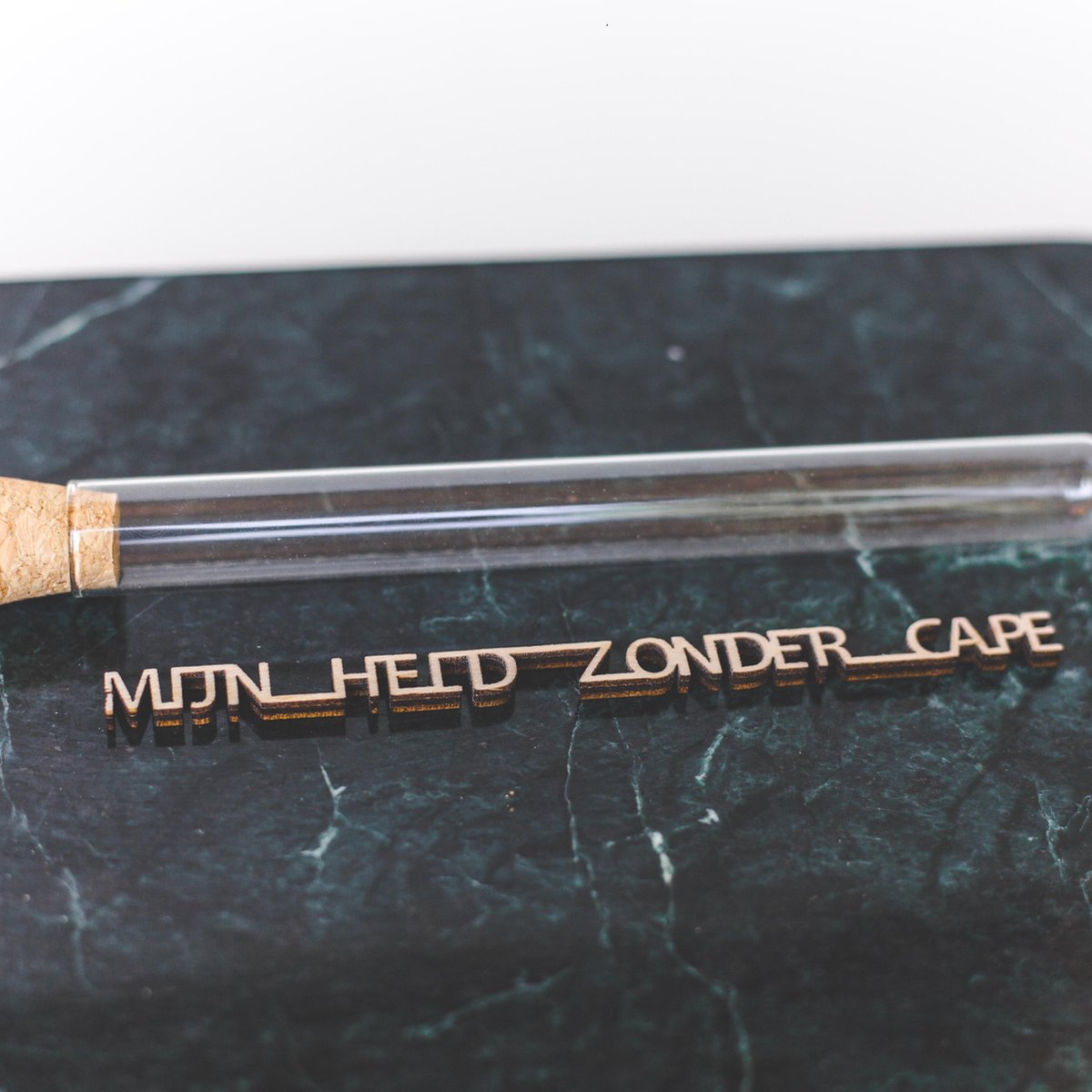 Message in a bottle - mijn held zonder cape - Valentijn cadeau voor haar -Valentijn Man - Liefdescadeau - dating - Valentijnsdag cadeau - vaderdag