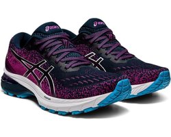 Asics GT-2000 9 hardloopschoenen dames zwart/roze - maat 39.5 | bol.com