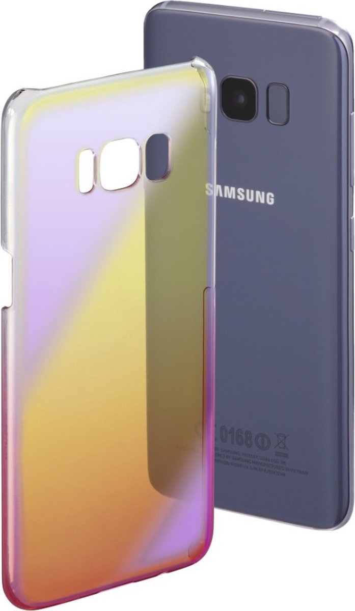 Hama Gradient Mirror Telefoonhoes - Back Cover - Geschikt voor Samsung Galaxy S8 - Roze