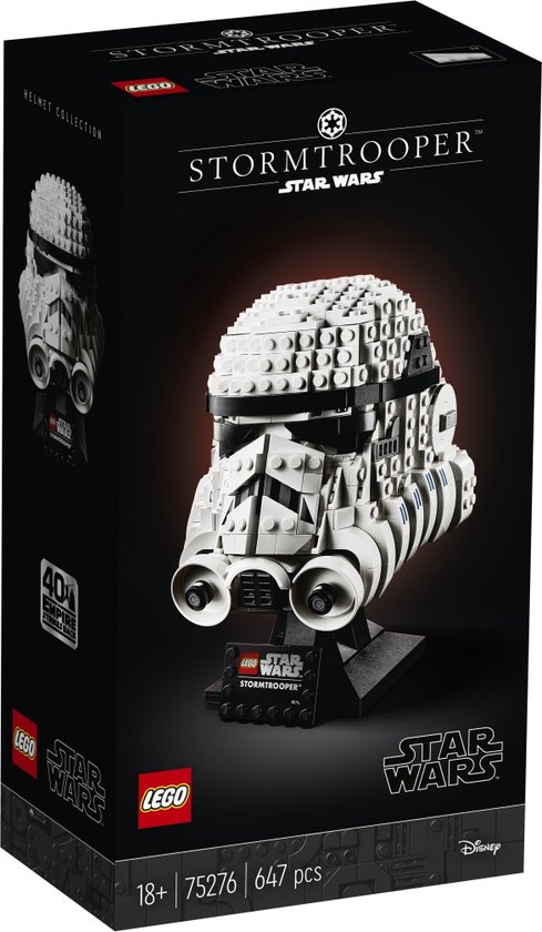 tafel Anesthesie toewijding LEGO Star Wars Stormtrooper Helm - 75276 | bol.com