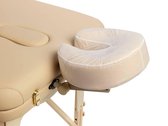 ZenGrowth® Disposable Hoofdsteunhoesjes met elastiek – voor Massagetafels – 50 stuks – Wit – Bescherming voor de massagetafel – Comfortabele stof – Hygiënisch