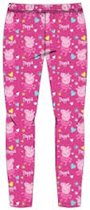 Roze bedrukte legging van Peppa Big maat 98