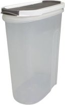 Opbergbox 1.8 liter - Transparant / Grijs - Kunststof