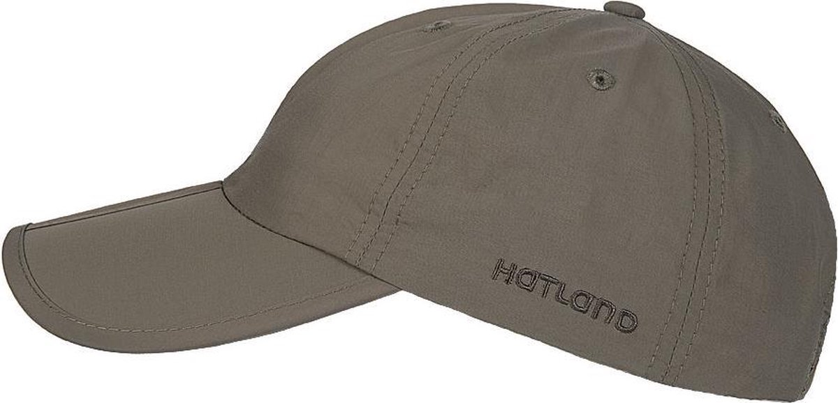 Hatland - Waterbestendige UV pet voor heren - Clarion - Olijfgroen - maat Onesize
