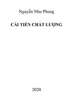 Cải Tiến Chất Lượng