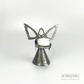 Waxinelicht ''engel'' - Tin - sfeerverlichting - kerstengel - luxe geschenk - Woonaccessoires/woondecoraties
