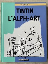 Kuifje Tintin et L'Alph-Art ( Franstalige map  met ontwerpen van het laatste onvoltooide werk van Herge )