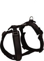 Petlando Hondentuigje – Y-Tuig Comfort Harness – Zwart maat XS