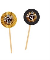 Prikkers Sweet 16 Gold 20 stuks