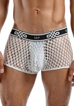 Mini Short - White - Maat M - Lingerie For Him - white - Discreet verpakt en bezorgd