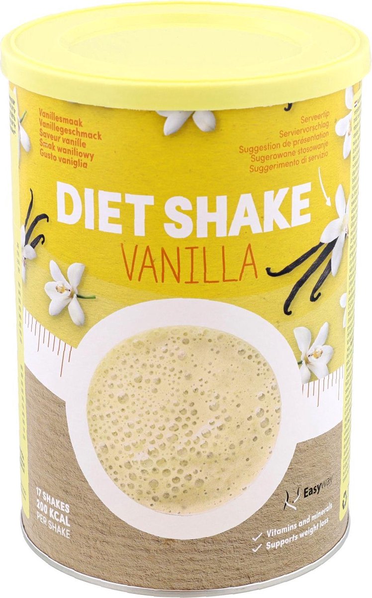 voorzetsel droefheid Delegeren Dieet shake Vanilla the Easy way, 425 gr | bol.com