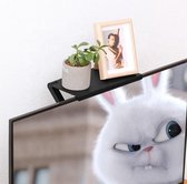 Verstelbare Tv Screen Computer Top Opslag Plank Rek Houder Computer Monitor Desktop Stand Telefoon Display Plank Opbergrek