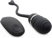 O-Bomb Rechargeable Remote Control Egg Vibrator - Black - Butt Plugs & Anal Dildos - black - Discreet verpakt en bezorgd