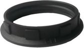 EDM® - Losse Lamphouder ringen E14 - Ø28mm - Zwart (3 stuks)