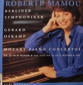 Roberte Mamou / CD Berliner Symphoniker / Gerard Oskamp / Mozart Piano Concertos - Nr. 20 in D minor K 466 and nr. 24 in C minor K 491