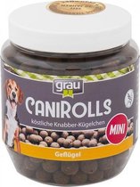 Honden snack Grau canirolls gevogelte  mini  200gr