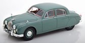 De 1:18 Diecast modelauto van de Jaguar 2.4 MKI van 1955 in Green.De fabrikant van het schaalmodel is Gult Models.Dit model is alleen online beschikbaar.