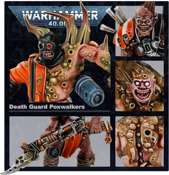 Thumbnail van een extra afbeelding van het spel Warhammer 40.000 - Death Guard: Poxwalkers