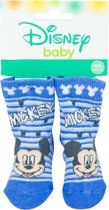 Baby - Sokjes - gestreept - maat 0-6 Maanden - Mickey - Disney