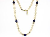 Viconcy Parel Collier met Lapis Lazuli edelstenen
