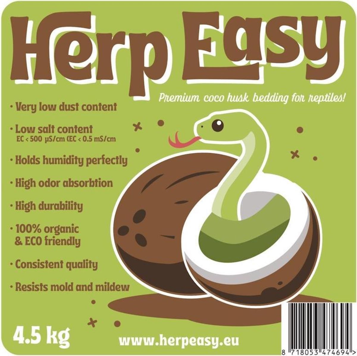Herp Easy 4,5kg - Herp Easy