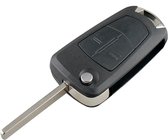 Opel klapsleutel 2-knops - sleutelbehuizing - sleutel behuizing